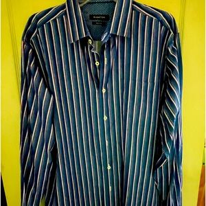 BUGATCHI XLG DRESS SHIRT